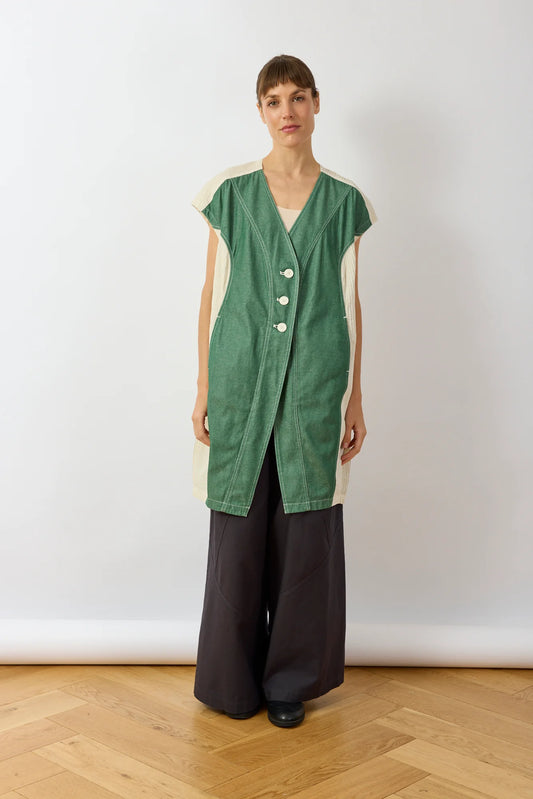 Curved Seam Waistcoat