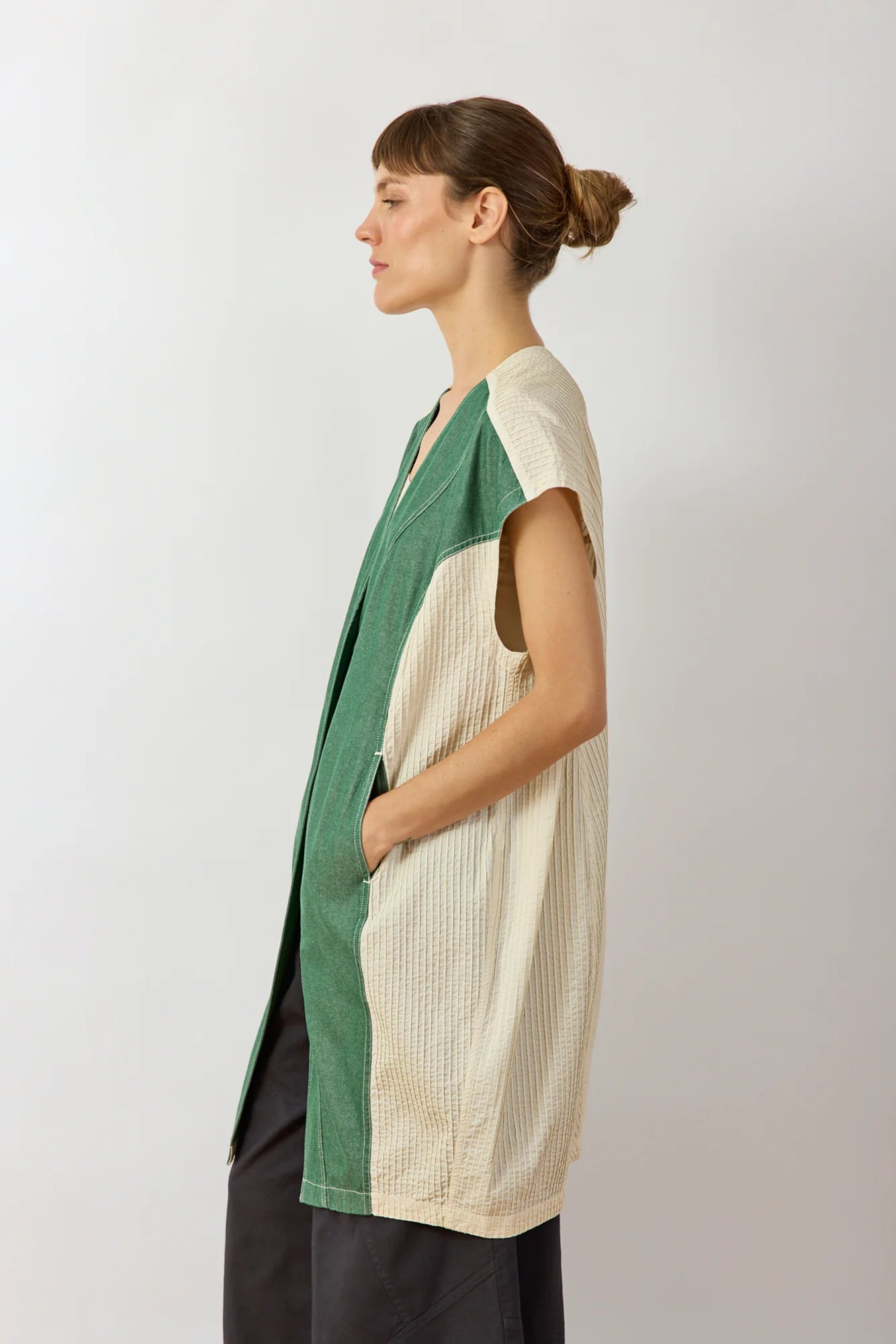 Curved Seam Waistcoat